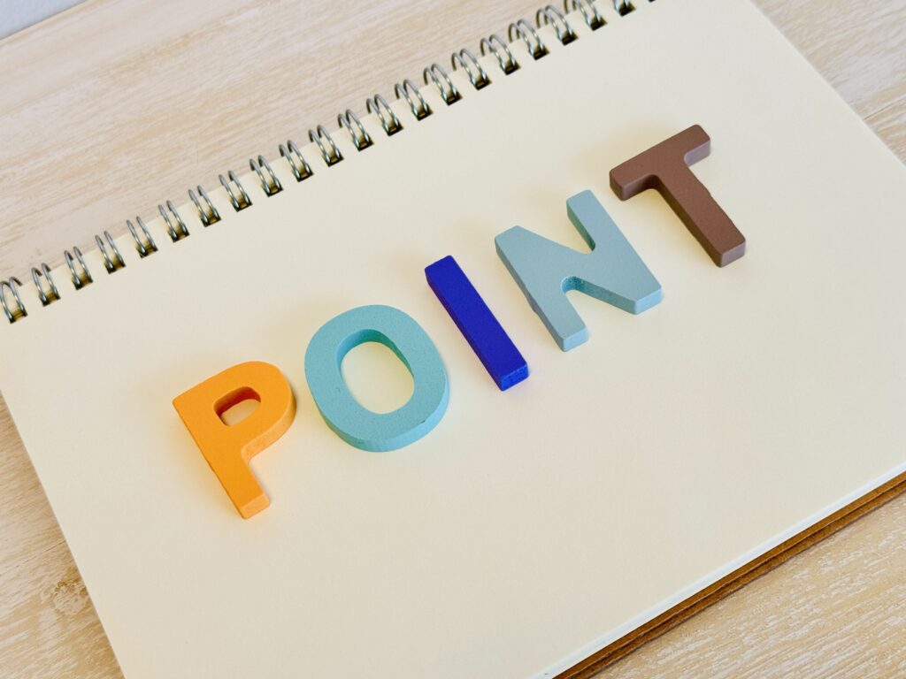 POINT文字